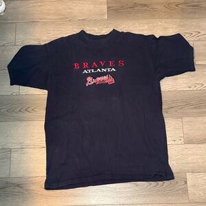 Vintage Salem Sportswear 90s MLB Atlanta Braves T-Shirt Size Large Tee